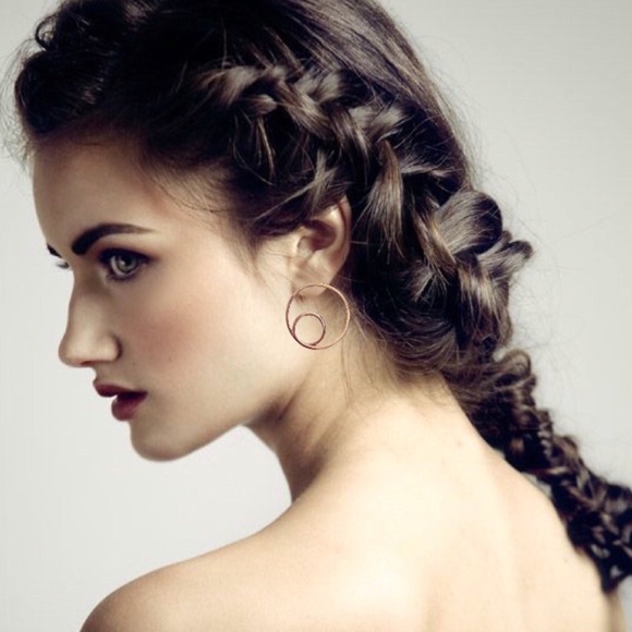 Kate Spade Shine On Twisted Hoop Earrings - Picture 2 of 4